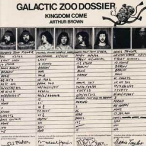 Arthur Brown & Kingdom Come – Galactic Zoo Dossier