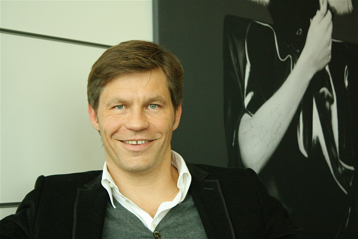 Entspannter CEO:Frank Briegmann kann mit dem Ergebnis 2010 zufrieden sein
