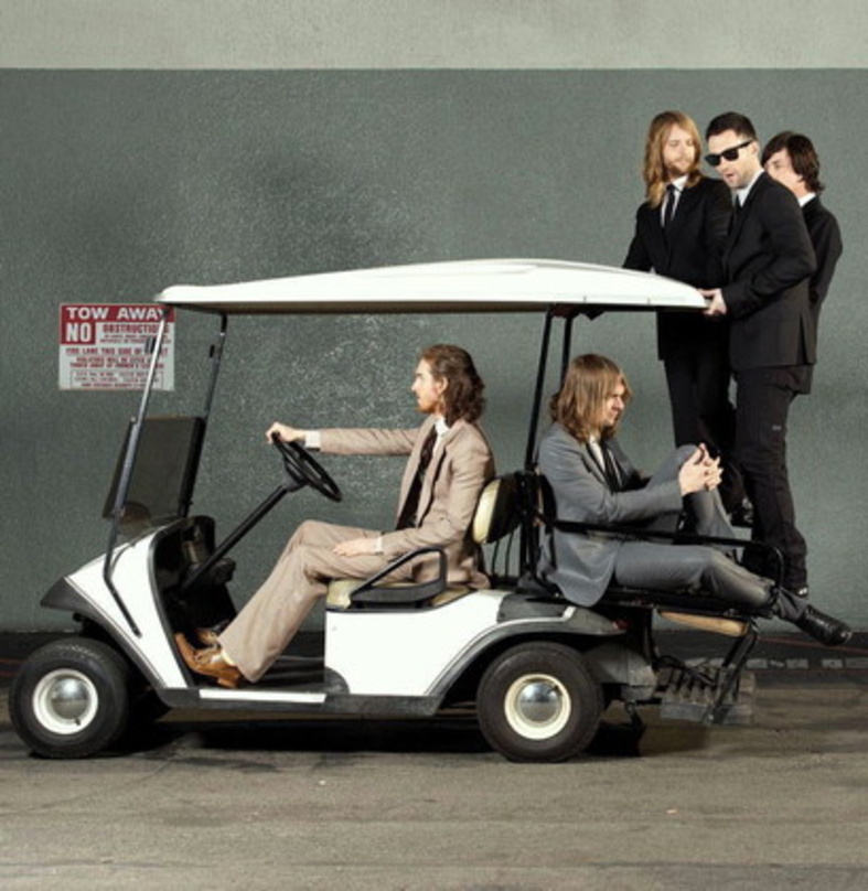Parken ihr Album auf der Pole-Position: Maroon 5