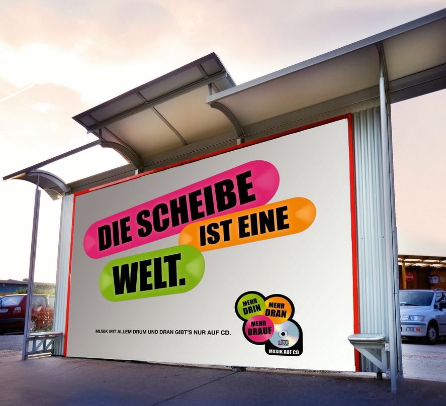 Soll das Image der CD verbessern: Plakatwerbung der IFPI-Kampagne
