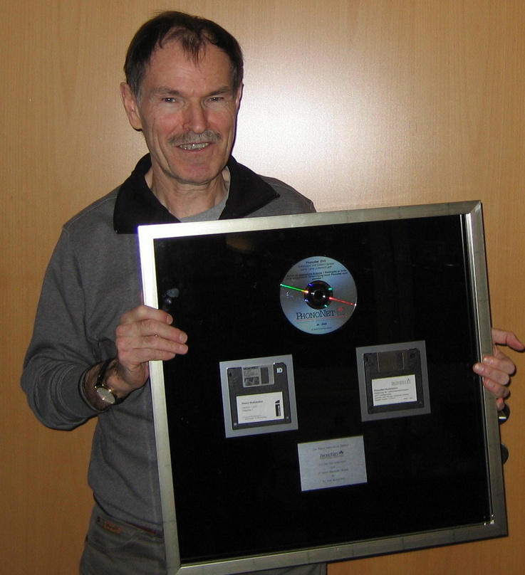 Mit Platin geehrt: Carl Mahlmann