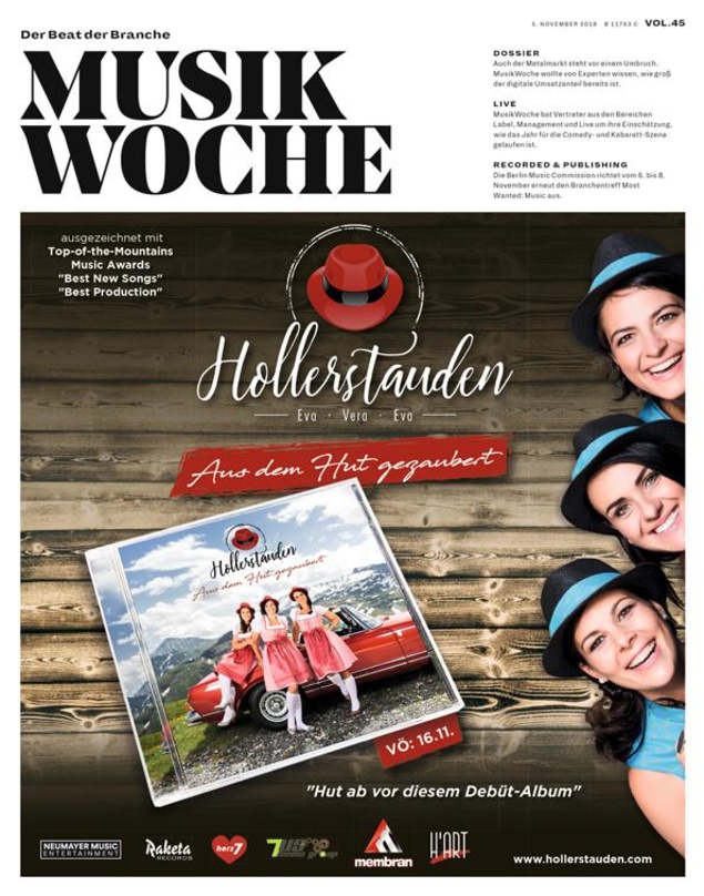 Die E-Paper-Ausgabe der MusikWoche Vol. 45 2018