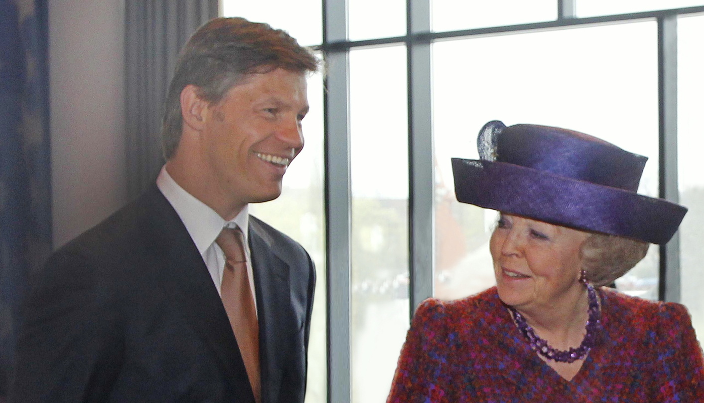 Begegeneten sich in Berlin: Frank Briegmann und Königin Beatrix