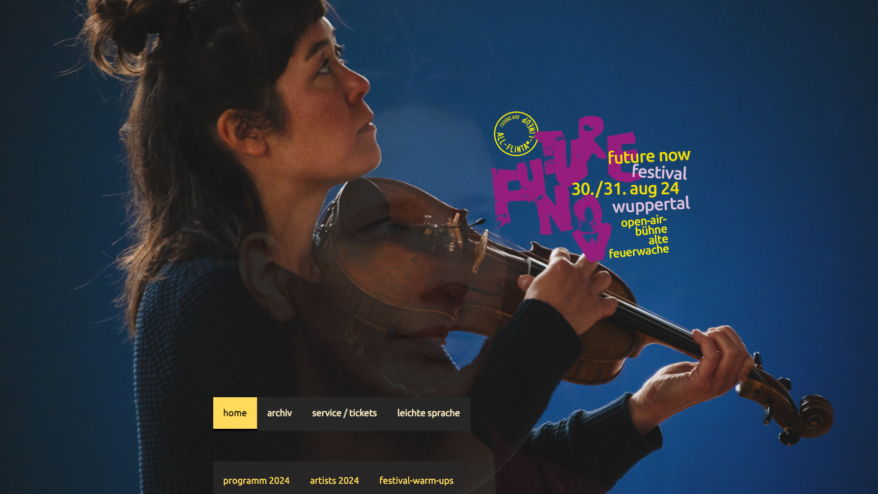 Spielt bald im Wuppertal: die Violistin Akiko Ahrendt.