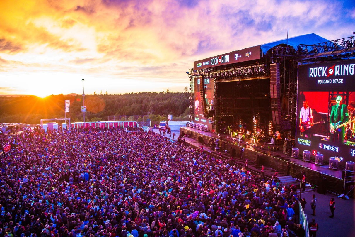 Waren per Livestream und bei 3Sat zu sehen: die Smashing Pumpkins bei Rock am Ring
