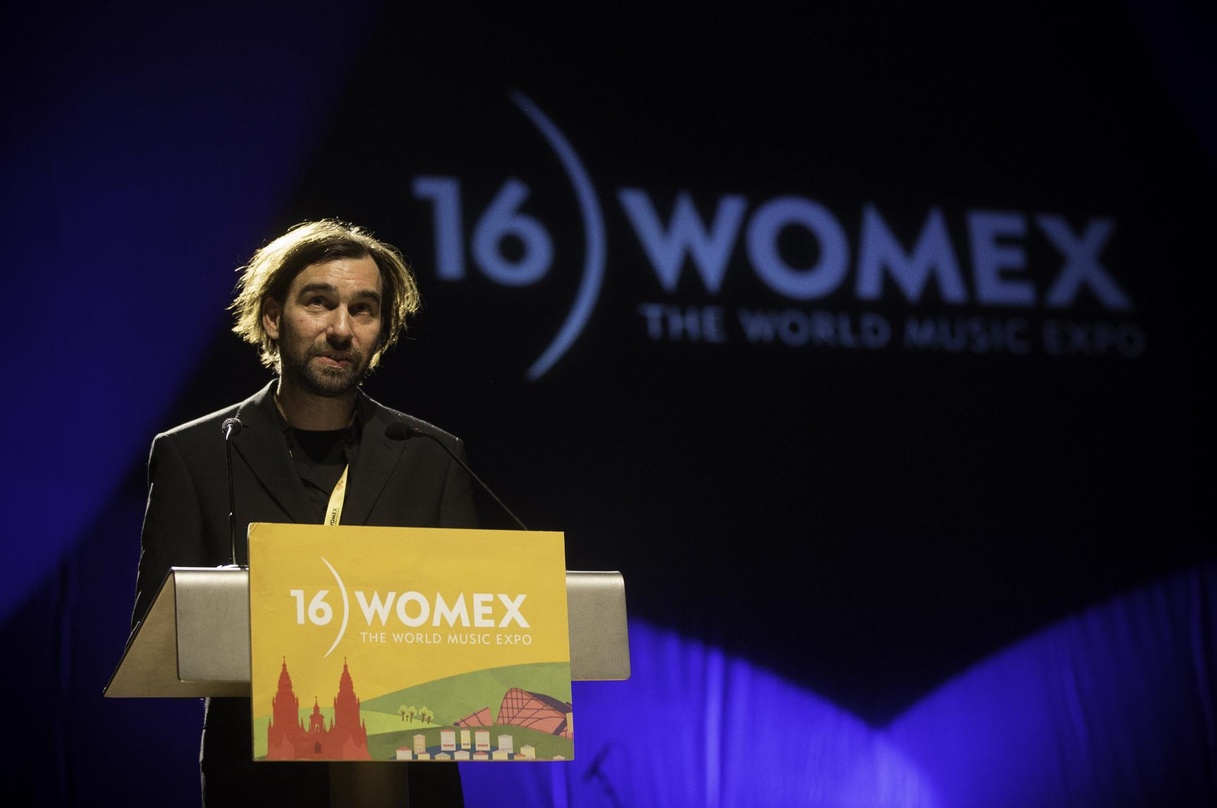 Eröffnete die Weltmusikmesse in Santiago de Compostela in Spanien: Womex-Direktor Alex Walter