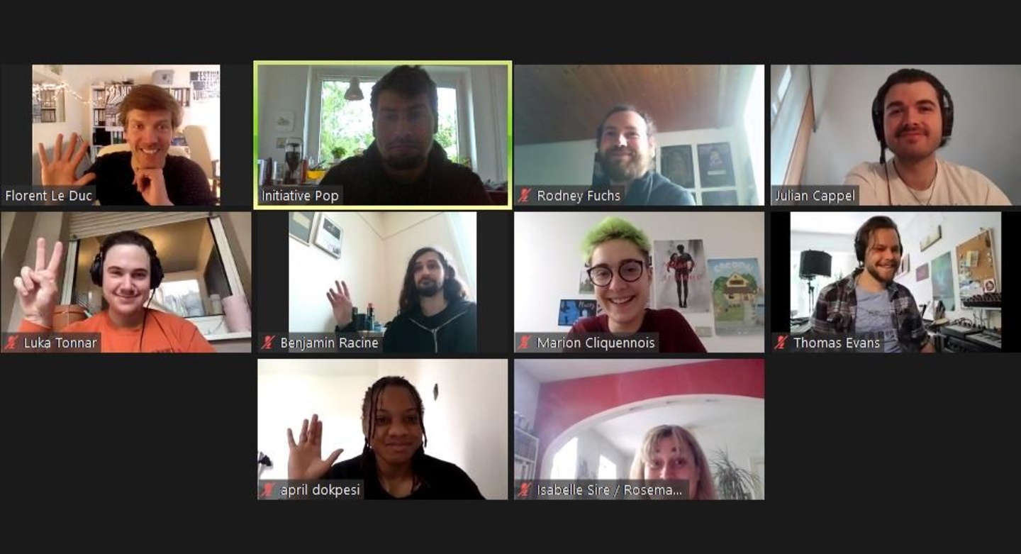 Können sich nach zahlreichen Onlineveranstaltungen nun auch in Nancy treffen: Teilnehmer:innen von Initiative Pop