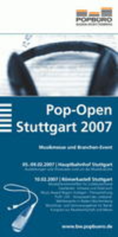 Neuer Branchentreff 2007: Pop-Open in Stuttgart