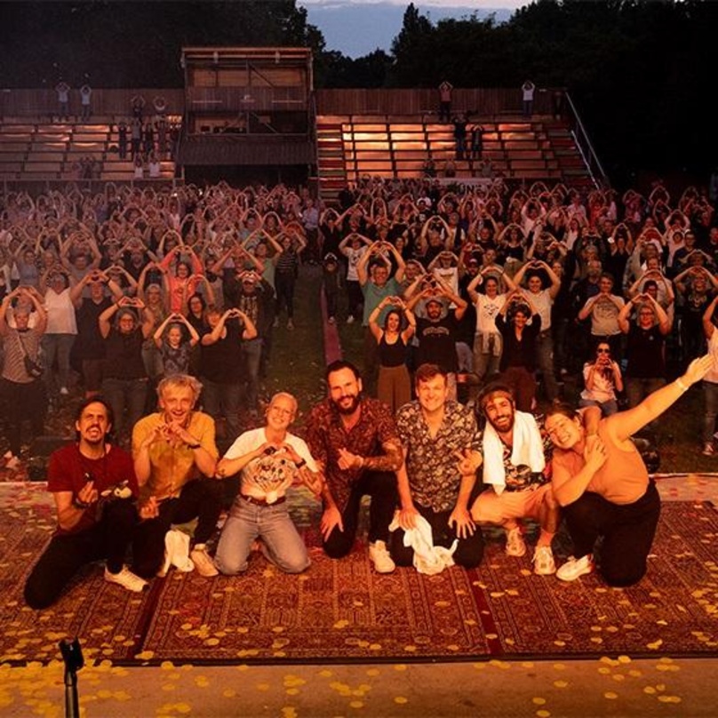 Traten live in Hannover auf: Stefanie Heinzmann und ihre Band