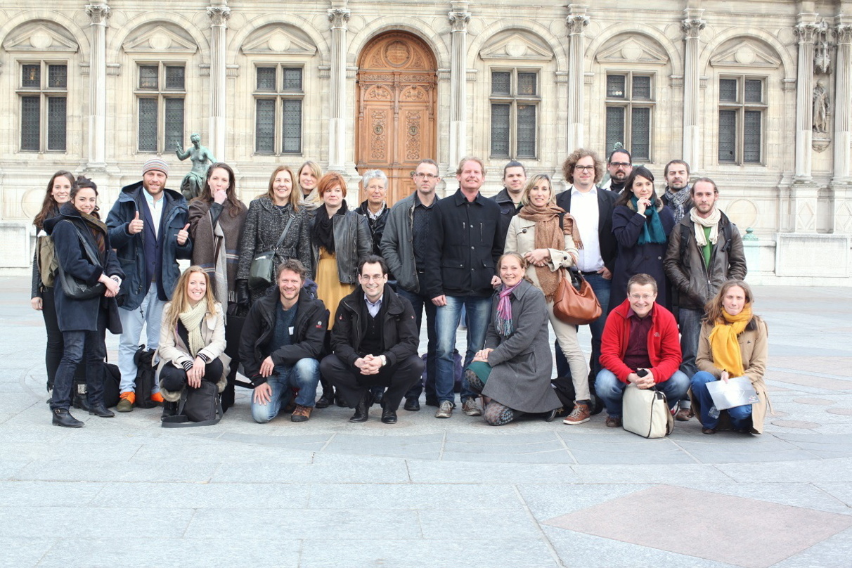Nach dem Meeting: die gut 40 Teilnehmer des Pariser Workshops der GO Group