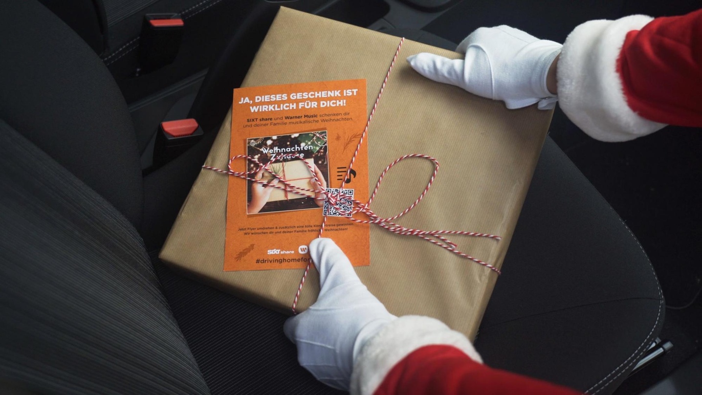 Kunden auf den Sitz gelegt: Geschenkpaket von Sixt und Warner Music