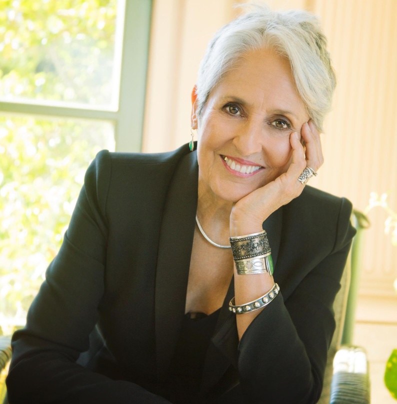 Will 2018 zum letzten Mal auf große Welttournee gehen: Joan Baez