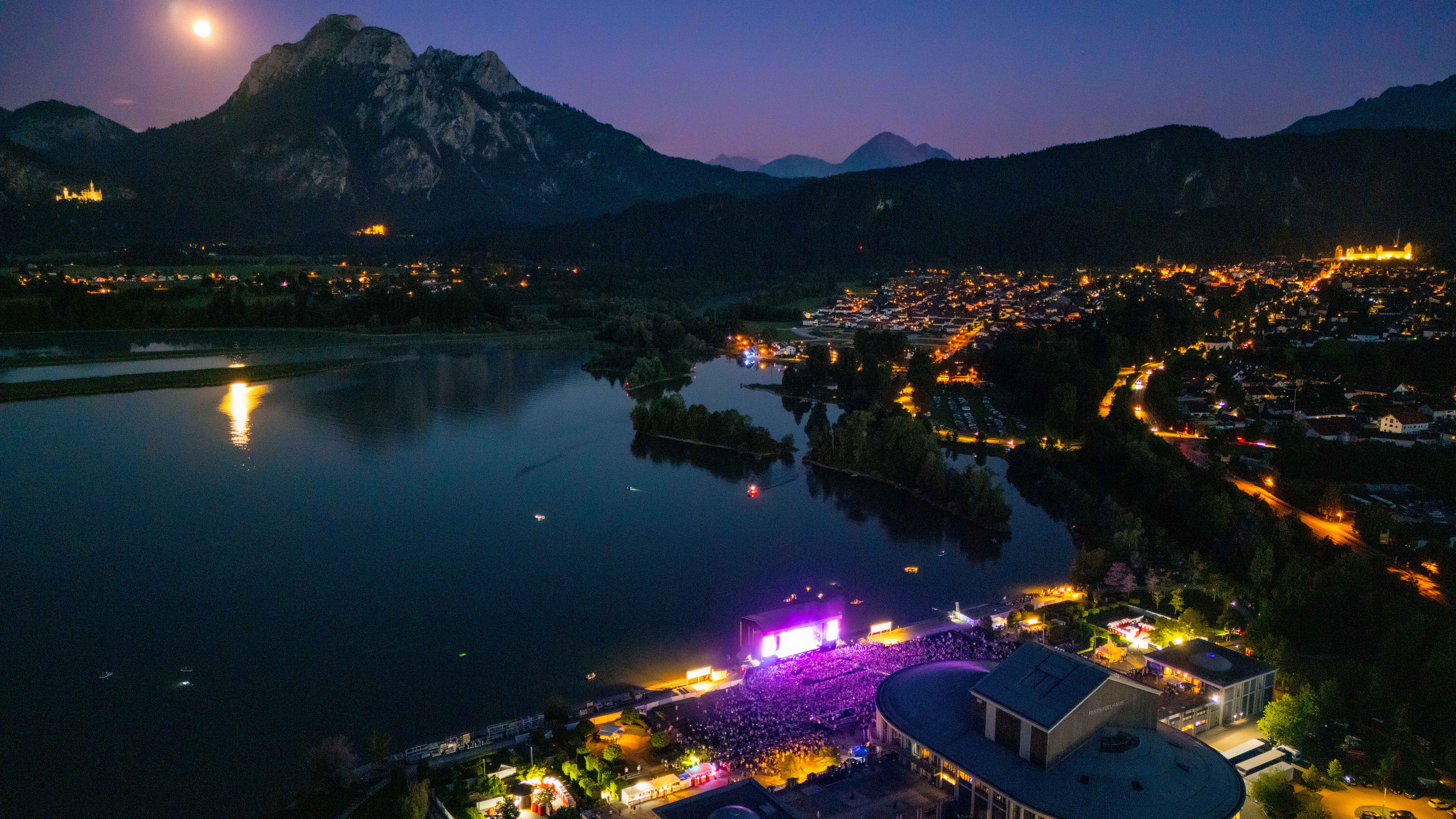 Ein Höhepunkt beim Open Air im Barockgarten in Füssen: der Auftritt von Roy Bianco & Die Abbrunzati Boys.