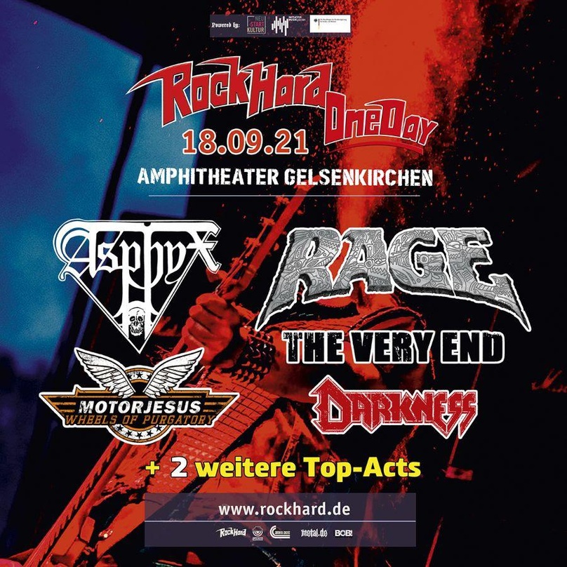 Für Mitte September geplant: Rock Hard One Day