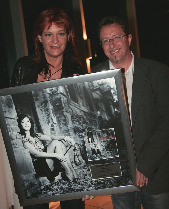 Feierten Austria-Platin: Andrea Berg und Peter Schilling