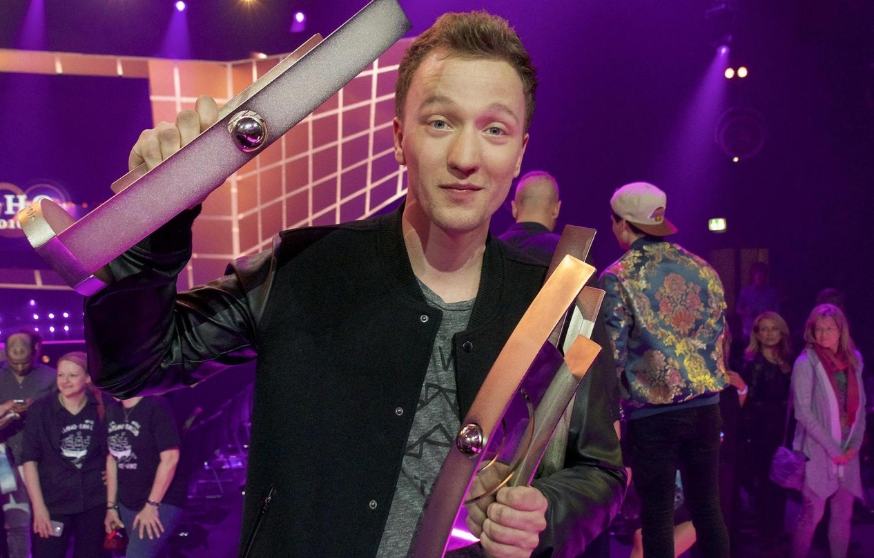 Wurde mit drei Trophäen ausgezeichnet: Joris