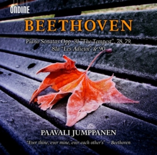 Paavali Jumppanen – Piano Sonatas Opp. 31 "The Tempest", 78, 79, 81a "Les Adieux" & 90
