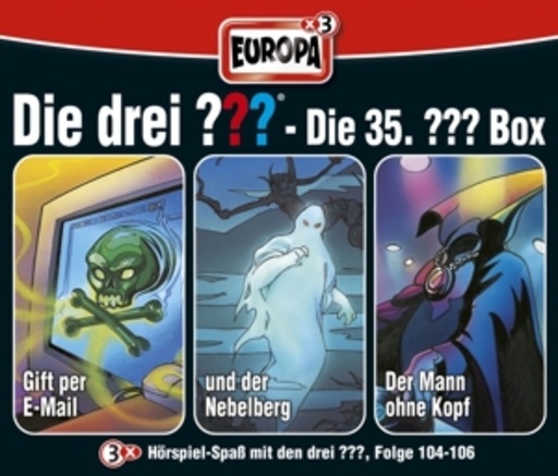 Die drei ??? – Die 35. ???-Box (Folgen 104-106)