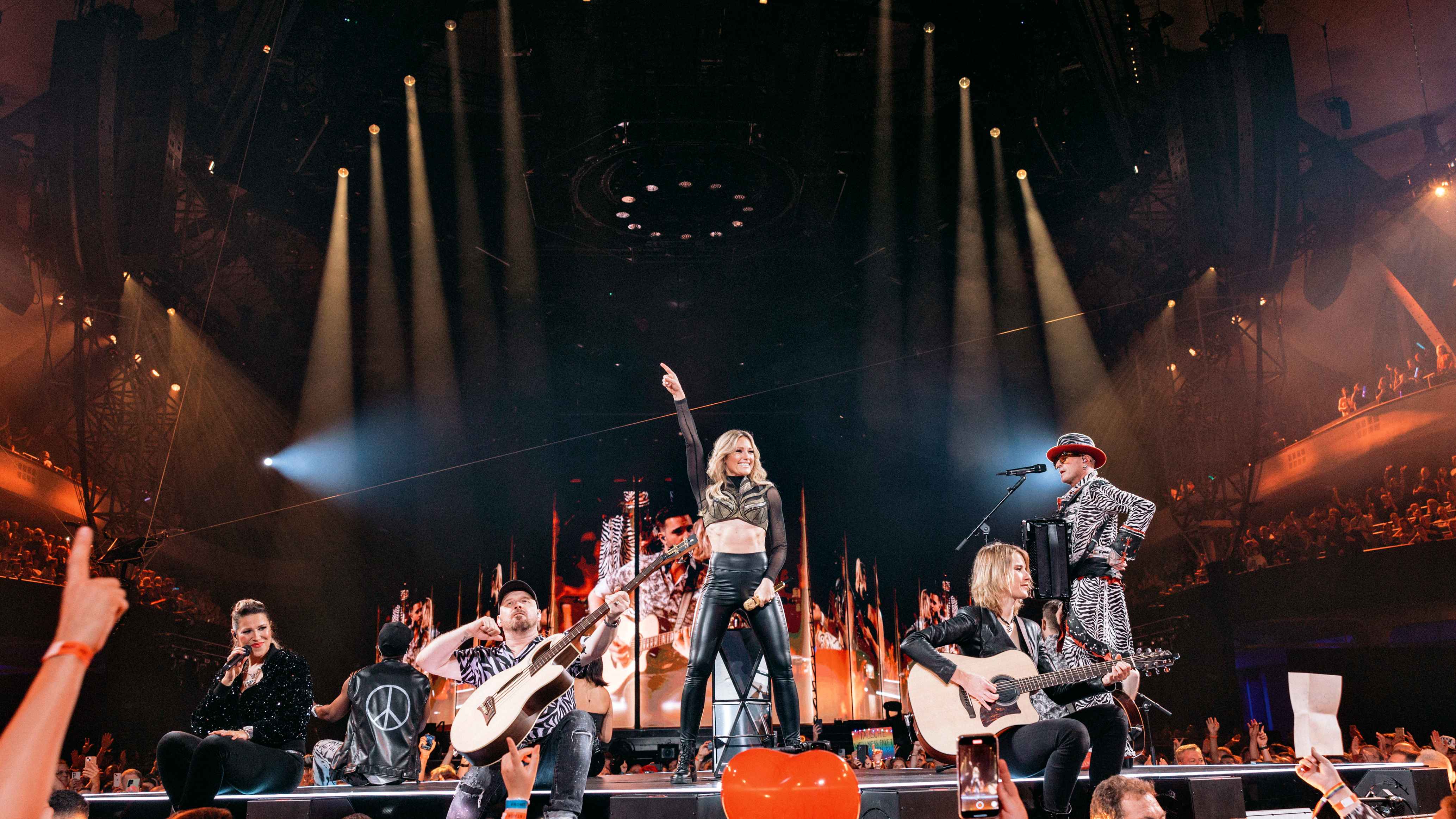 Ihr Frankfurter Konzert wurde für CD, DVD und Blu-ray sowie fürs Fernsehen aufgezeichnet: Helene Fischer.