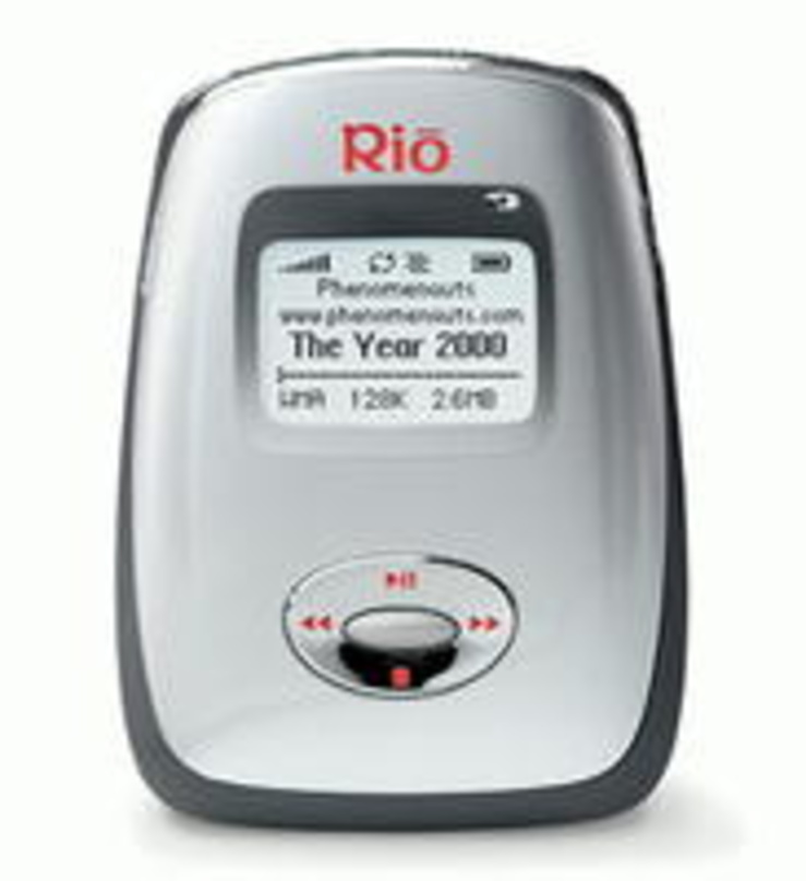 Will dem iPod Mini Konkurrenz machen: der neue Rio Carbon