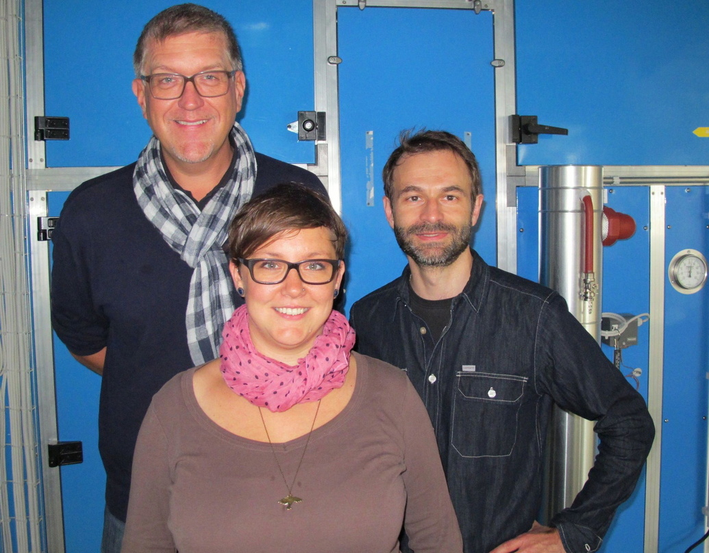 Neues Team für m4music (von links): Reto Bühler (Programmleitung m4music-Conference), Yvonne Dünki (Koordination Conference) und Festivalleiter Philipp Schnyder