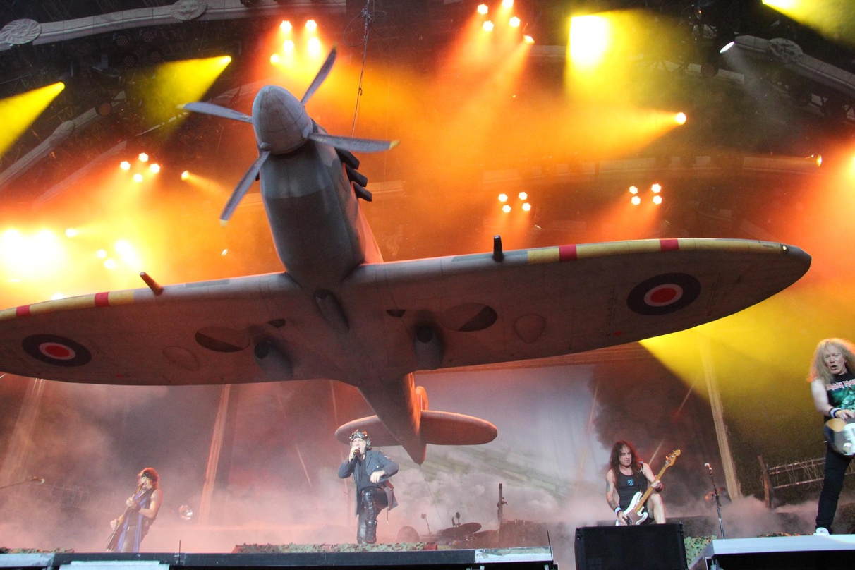 Waren 2018 der Headliner bei Rockavaria auf dem Königsplatz: Iron Maiden