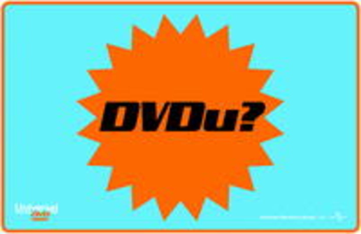 Soll Aufmerksamkeit erzielen: das neue DVD-Logo von Universal