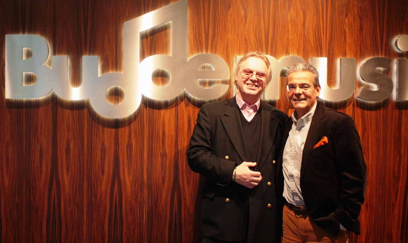 Arbeiten künftig zusammen: Die Musikverleger Hille Hillekamp (Grand H Music und Little H Music, links) und Rolf Budde (Budde Music)