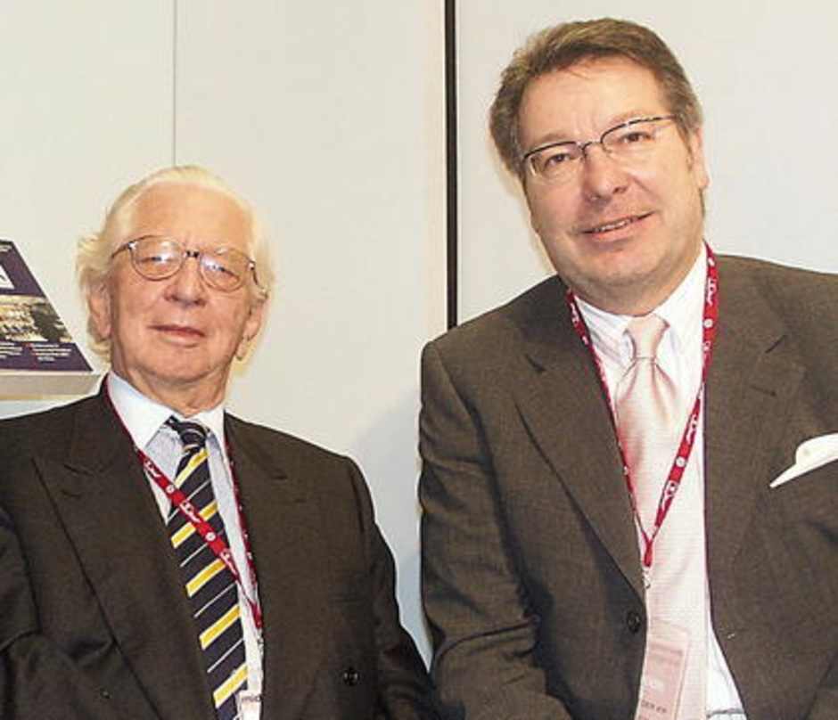 Erste Entscheidung liegt vor: Reinhold Kreile (l.) und Gerd Gebhardt