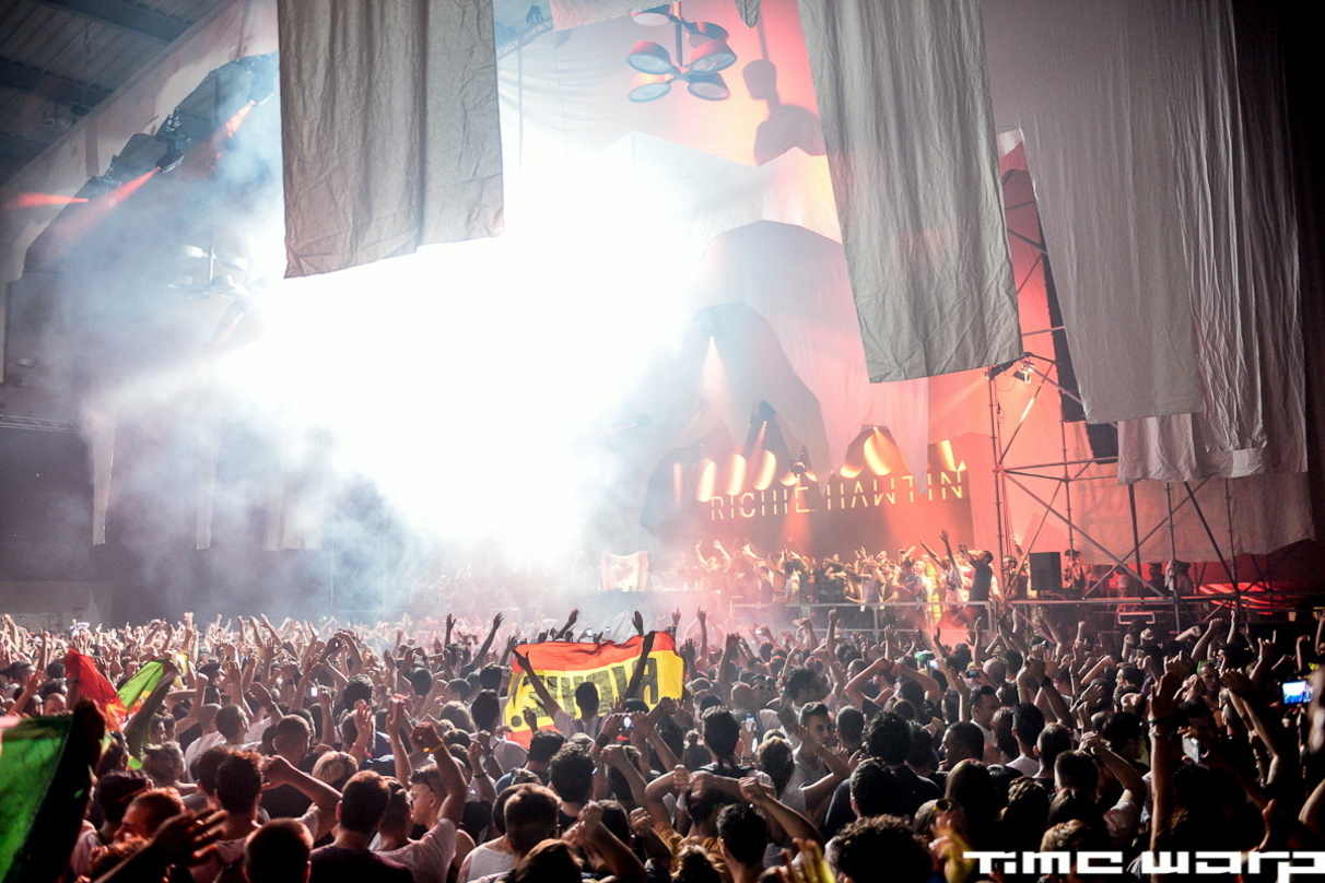 Trat vor knapp 20.000 Zuschauern auf: Richie Hawtin bei der Time Warp Italy