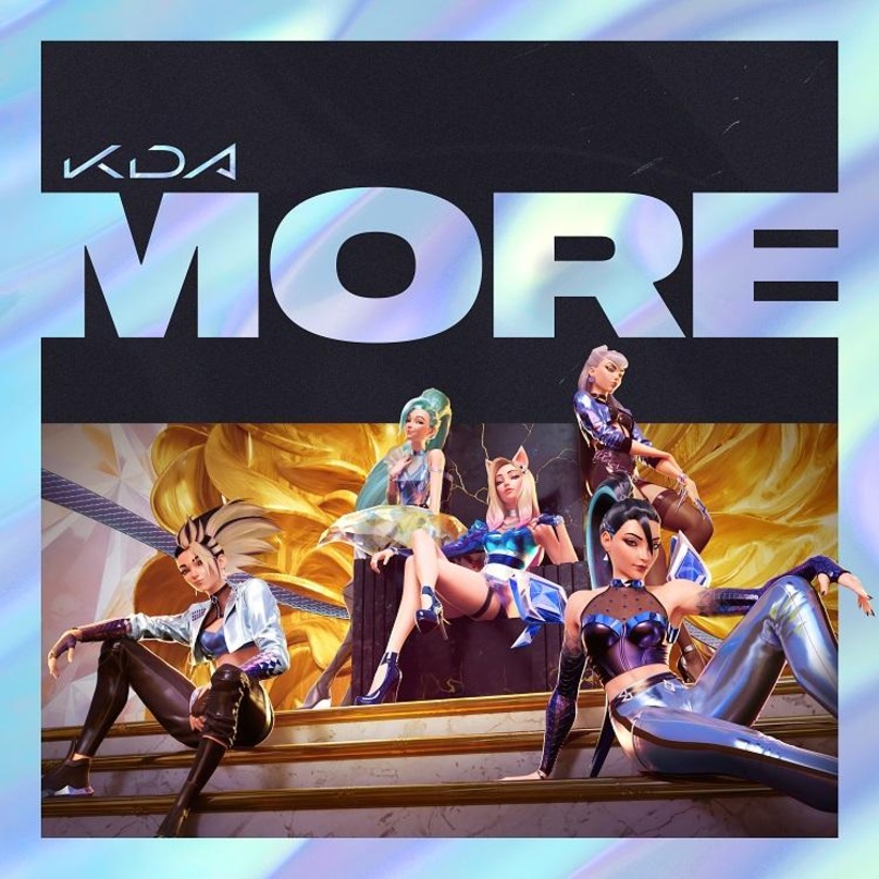 Objekt der Partnerschaft zwischen Warner Music und Riot Games: die virtuelle Formation K DA