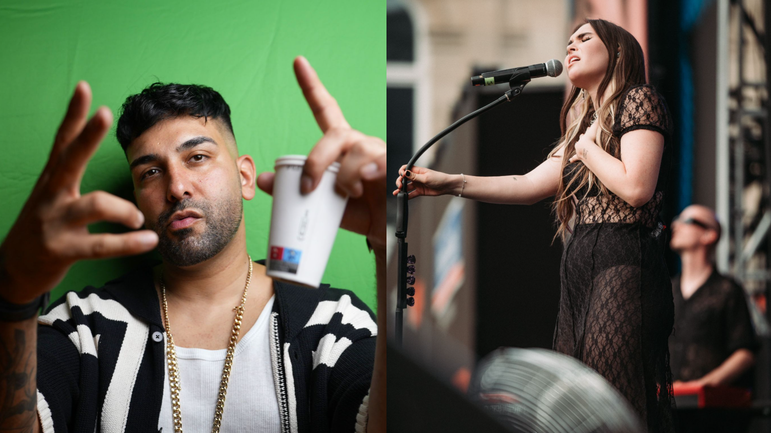 Repräsentieren die Stuttgarter Musikszene bei der About Pop: Bobby Sayyar (links) und Jules.