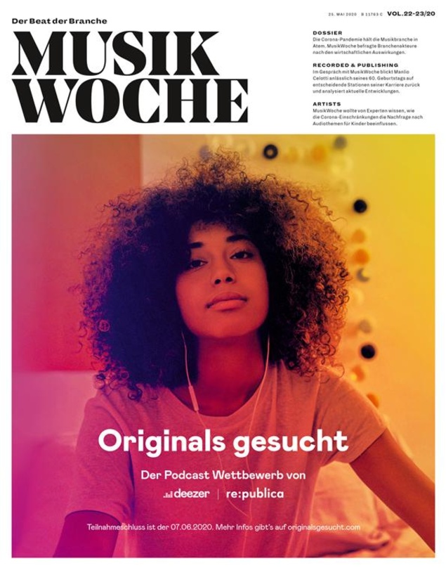 Die E-Paper-Ausgabe von MusikWoche Vol. 22+23 2020