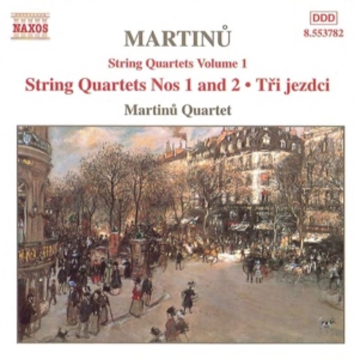 Martinu Quartett/Havlák/Mececek/Jísa/Vlasánková – String Quartets Nos 1 & 2 - Vol. 1