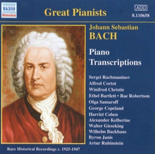 Sergei Rachmaninov/Alfred Cortot/Winifried Christie/... – Piano Transcriptions (Historische Aufnahmen 1925-1947)