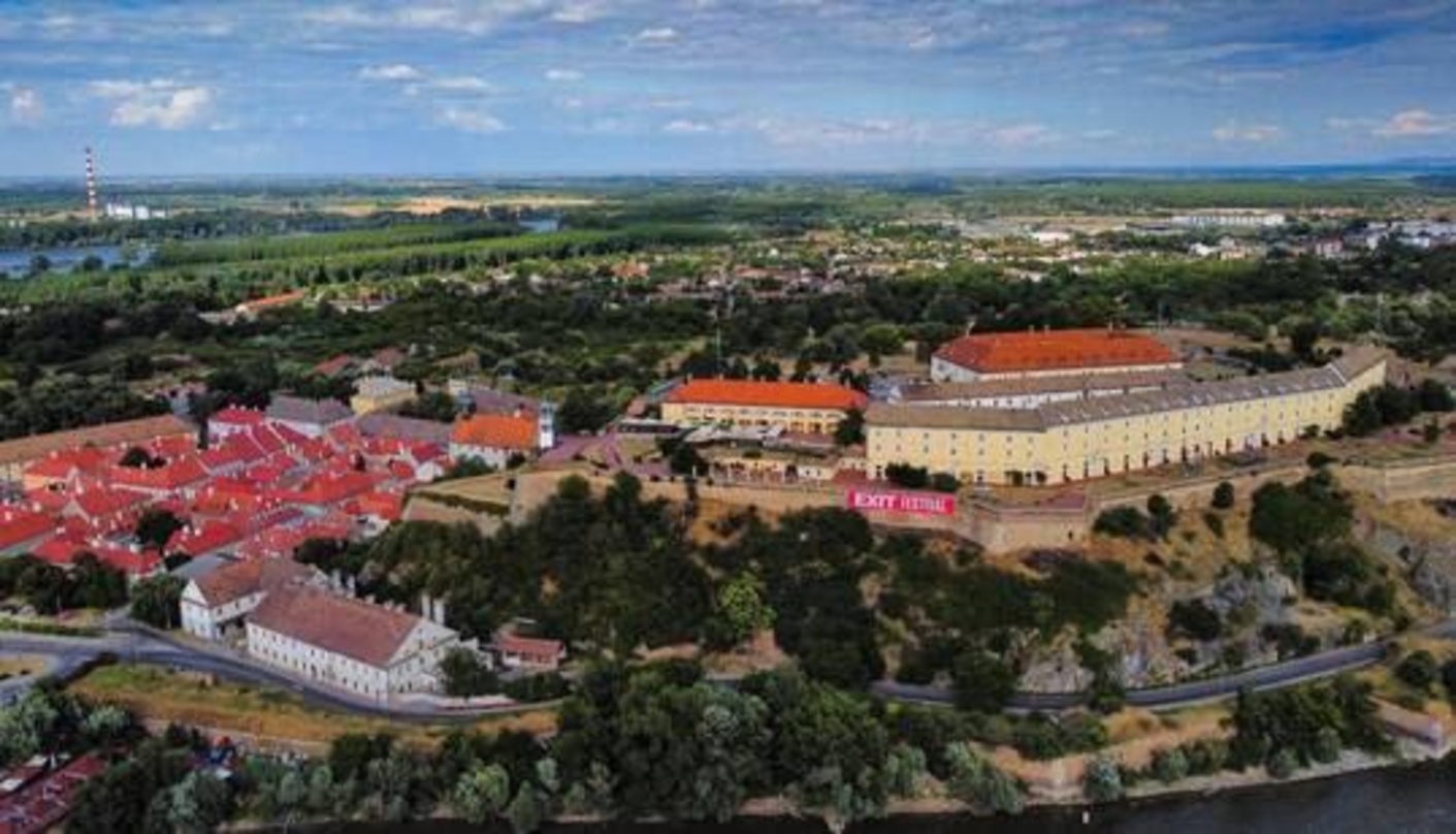 Hier fand das Exit Festival statt: Novi Sad in Serbien