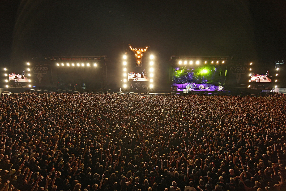 Stand dieses Jahr unter einem unglücklichen Stern: das Wacken Open Air - hier ein Bild von 2011