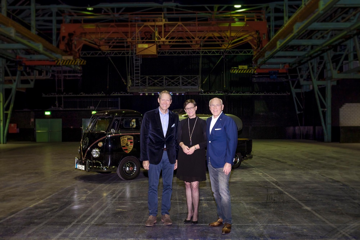 Trafen sich im Zenith (von links): Andreas Dünkel (Vorsitzender der Motorworld Group), Arantxa Dörrié (Geschäftsführerin der Motorworld München) und Live-Nation-CEO Marek Lieberberg
