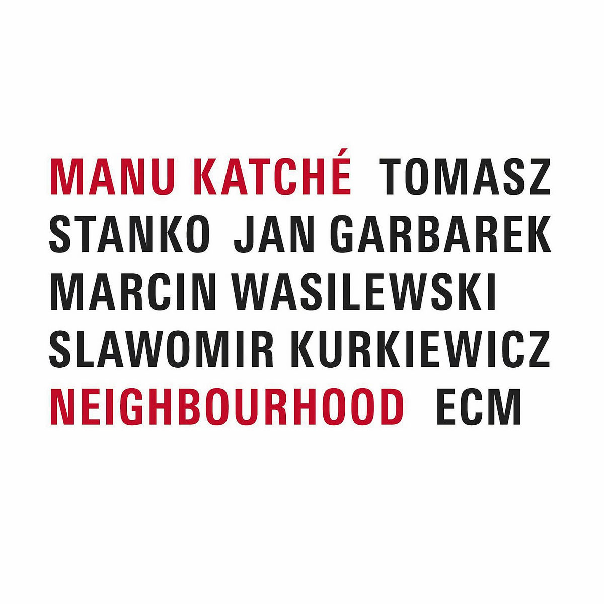 Manu Katché – Neighbourhood