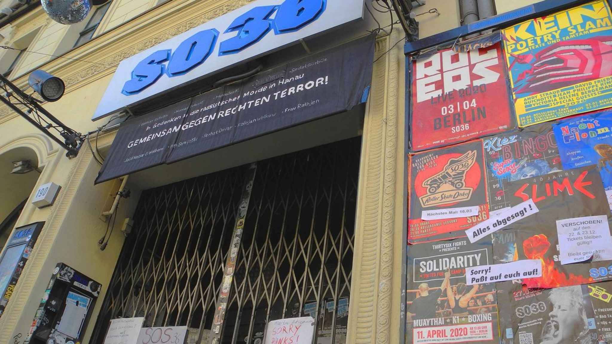 Würde von der Umsetzung des Entschließungsantrags profitieren: der Berliner Club SO36.