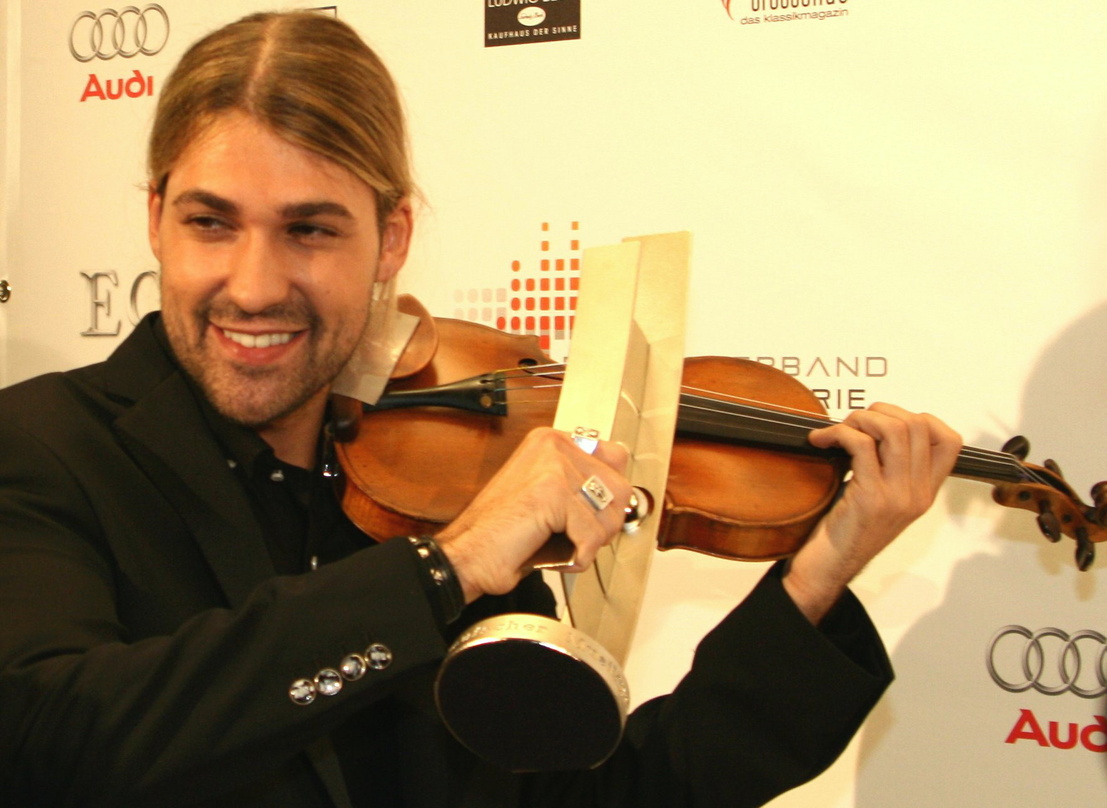 Hat Klassikmarkt und Echo im Griff: David Garrett, hier 2008 beim 15. Echo Klassik in München