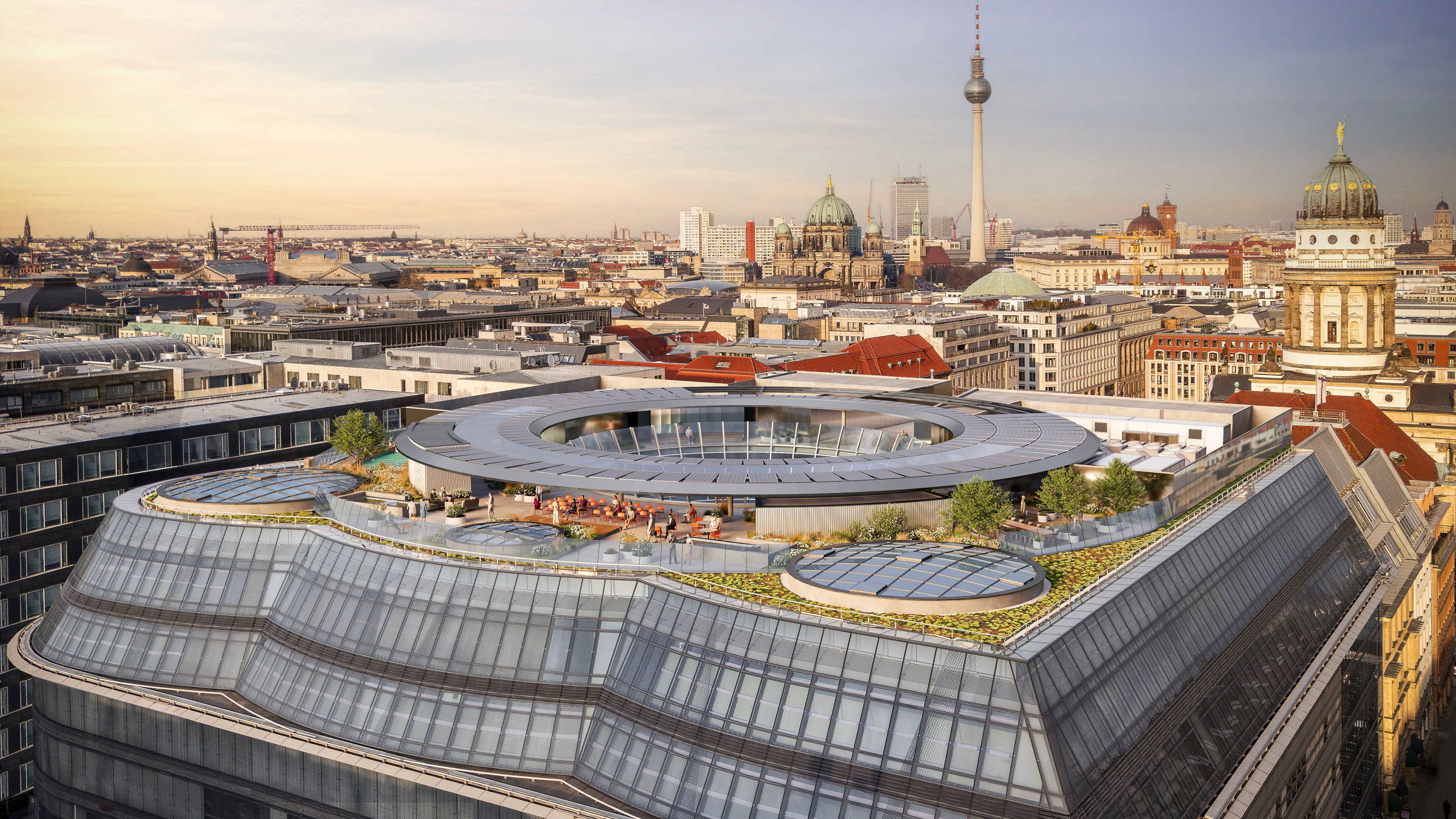 So soll der neue Hauptsitz von BMG aussehen: das Lumina in Berlin.
