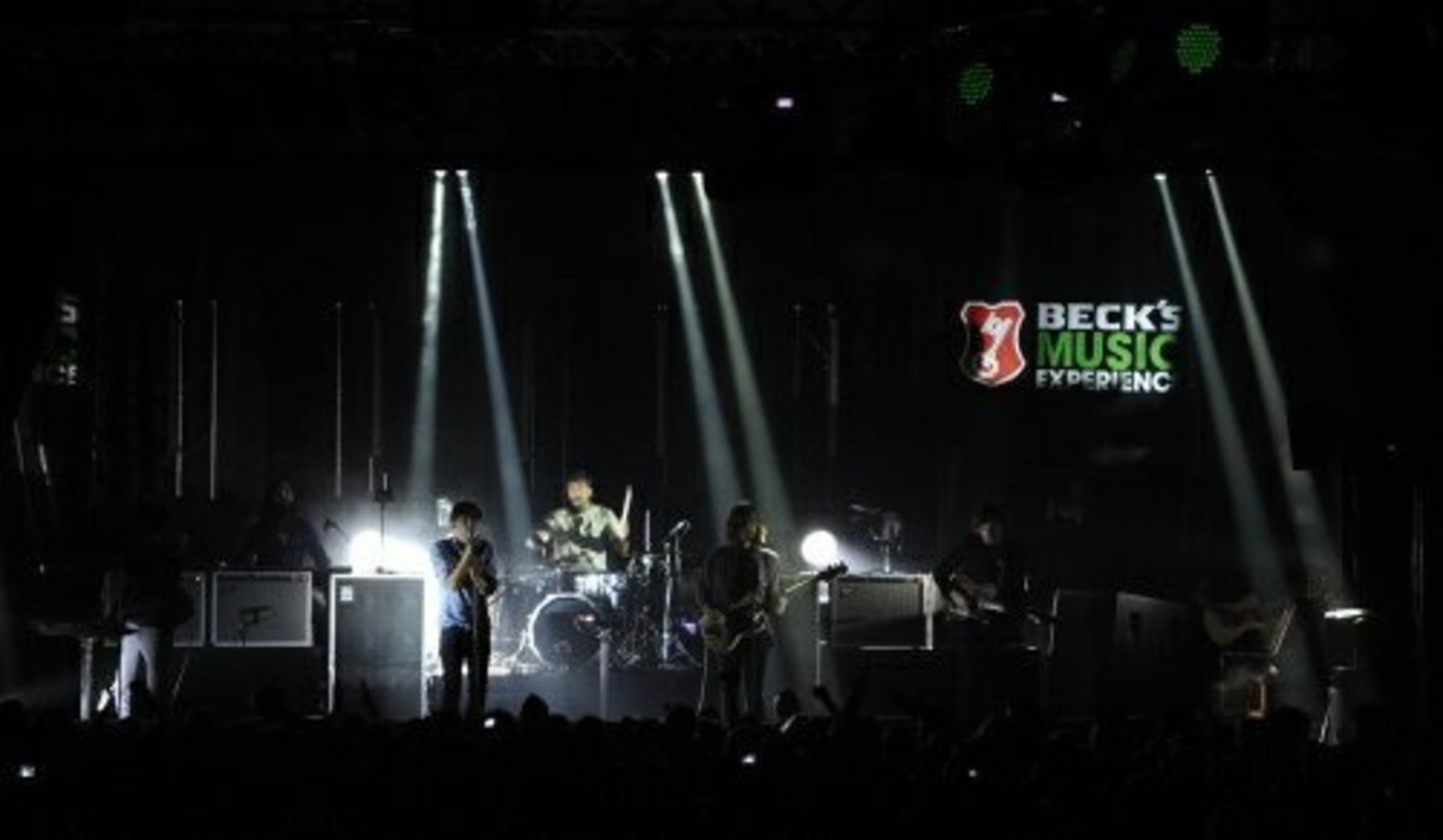Spielten bei der Beck's Music Experience auf: Phoenix ...
