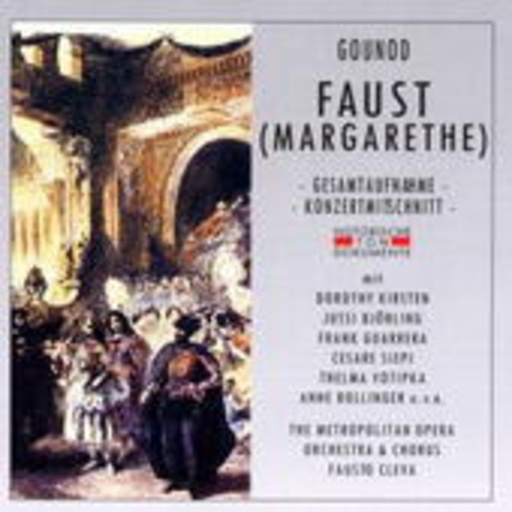 Fausto Cleva/Dorothy Kirsten/Jussi Björling/... – Faust (Margarethe) (frz. Gesamtaufnahme 1950)