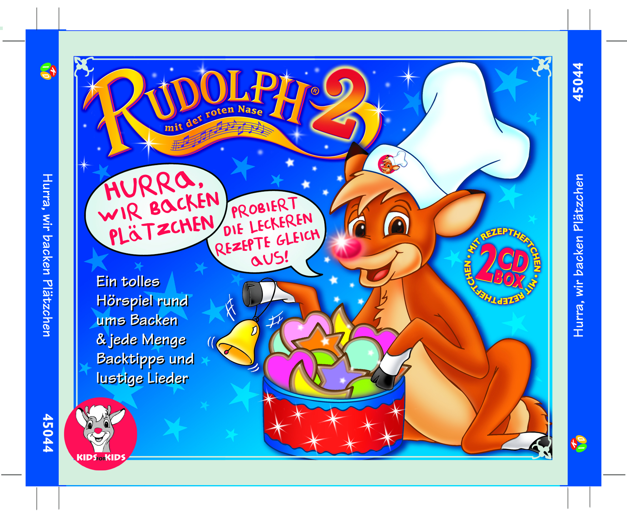 Diverse – Rudolph mit der roten Nase - Hurra, wir backen Plätzchen