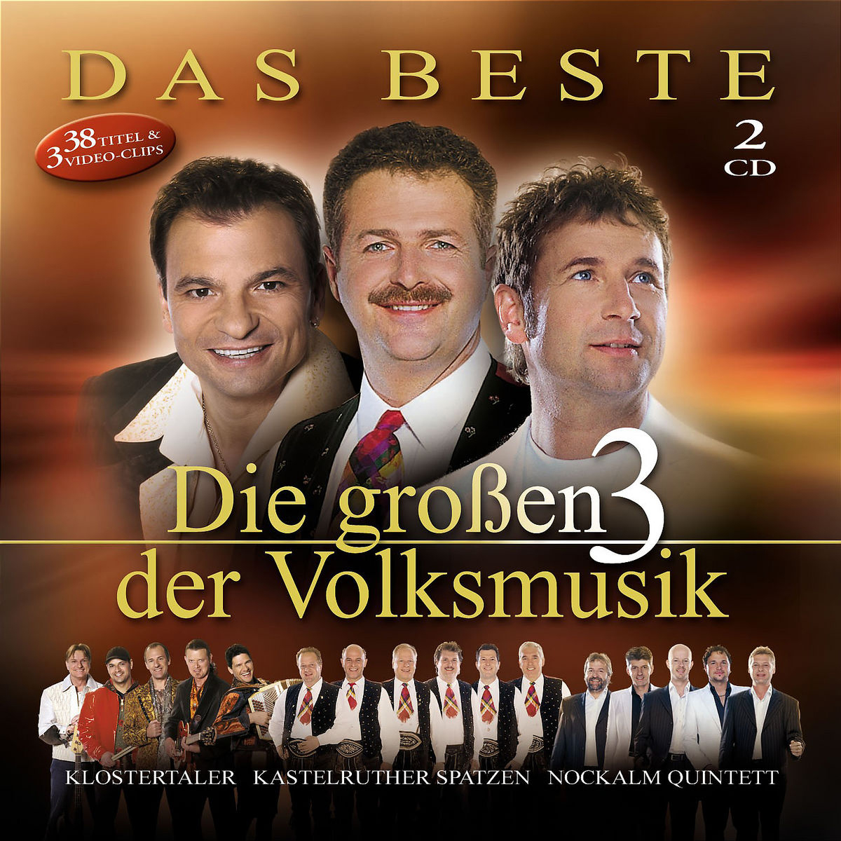Diverse – Die großen 3 der Volksmusik - Das Beste