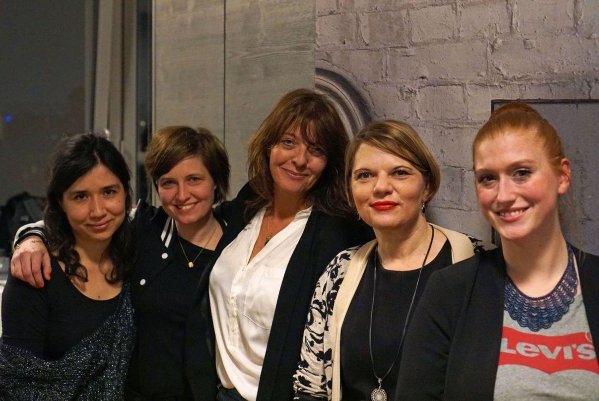 Trafen sich in Berlin (von links): das Concord-Team um Irene Salamanca (Sync Manager, London), Isabel Lorenz (Senior Sync Manager, Berlin), Sara Lord (VP International Sync & Project Devel...