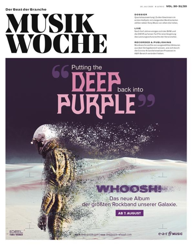 Die E-Paper-Ausgabe von MusikWoche Vol. 30+31 2020