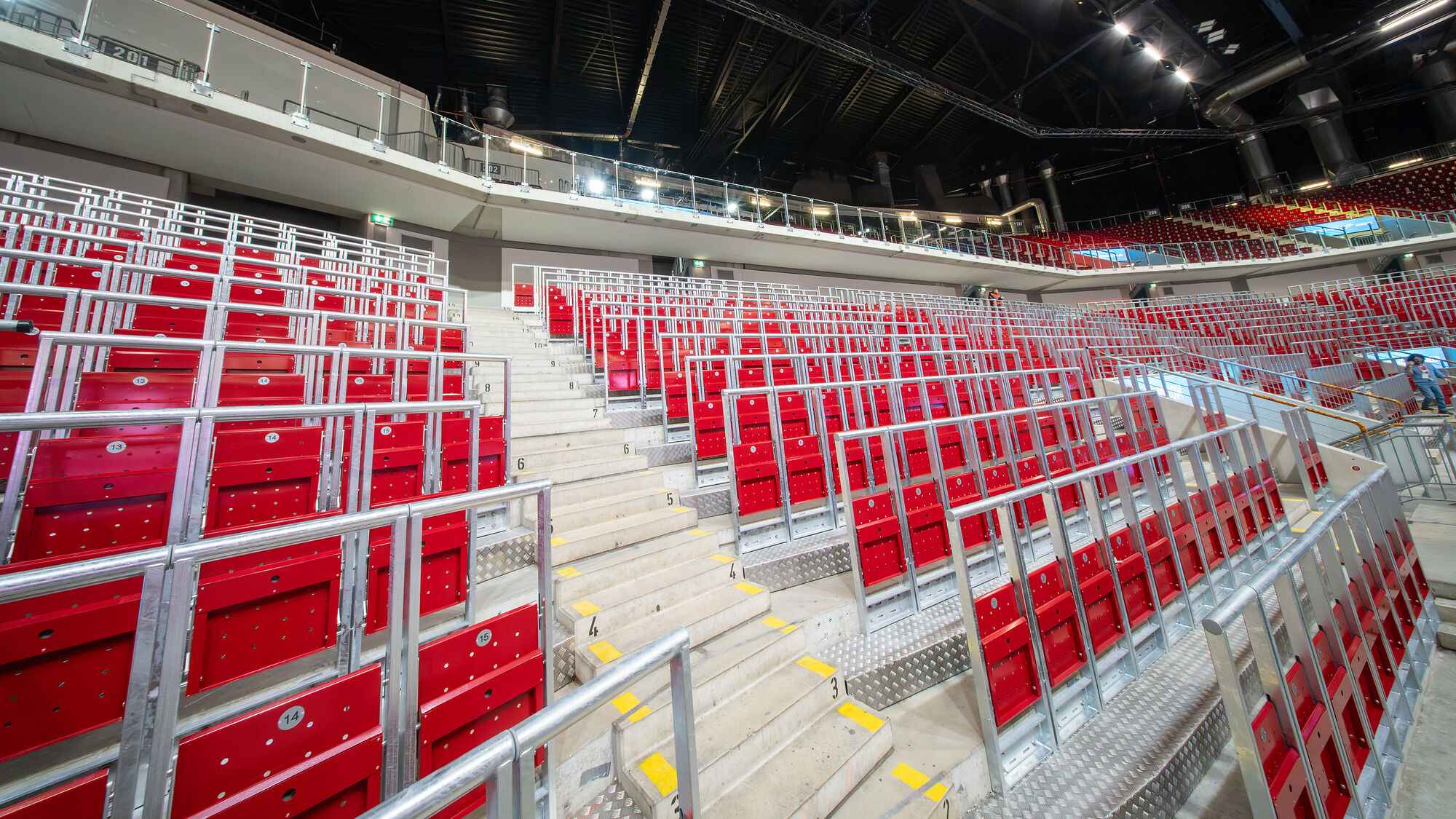 1470a254 7972 402c a3f4 2e11a35c88bd Kein Stühlerücken erforderlich: die Variobestuhlung im PSD Bank Dome.