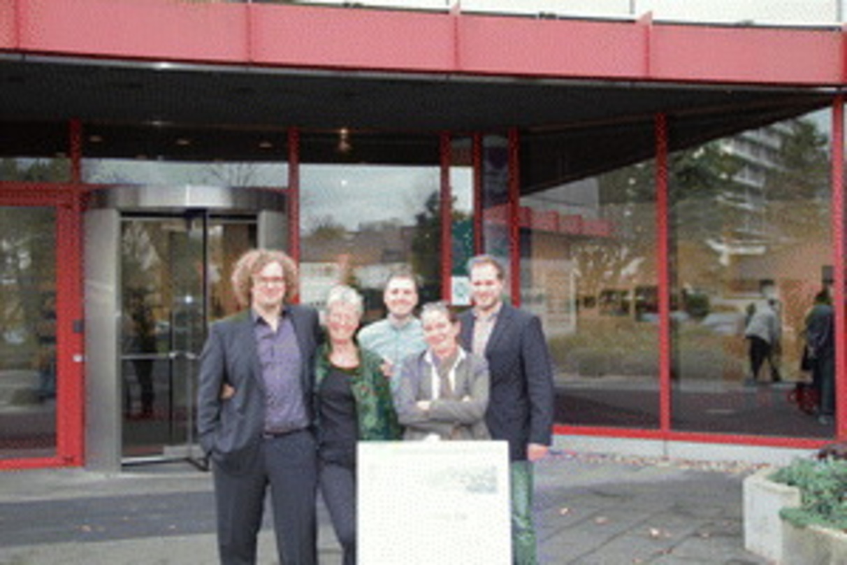 Grün engagiert: die Veranstalter der Konferenz 2012 (von links) Holger Jan Schmidt, Heike Henning-Schmidt, Christoph Heiliger, Sabine Funk und Romed Ritter